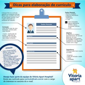 Dicas de elaboração de currículo
