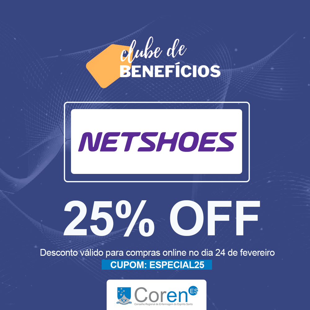 Parceria com grupo Netshoes garante descontos em compras online – Conselho  Regional de Enfermagem do Espírito Santo